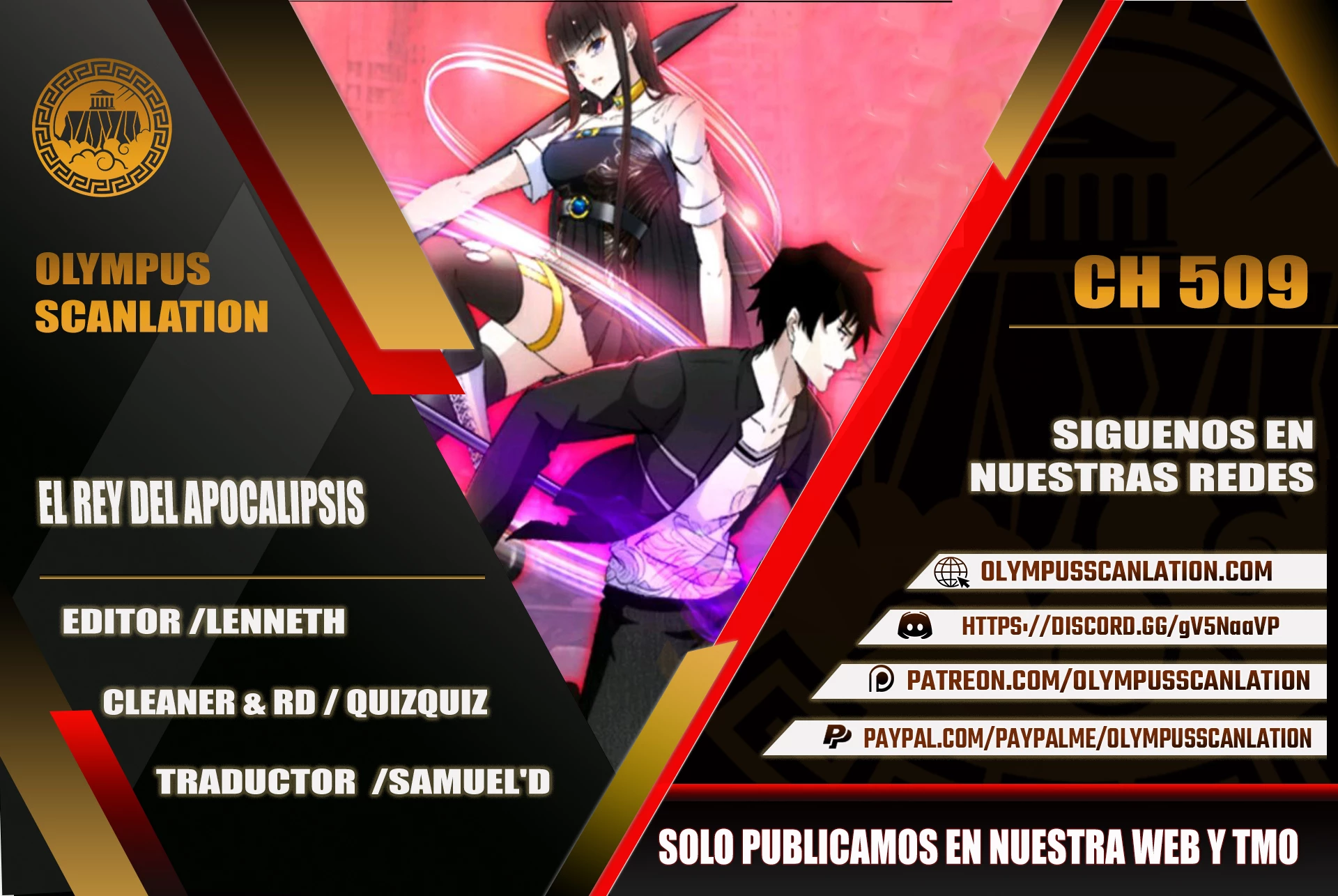 El rey del apocalipsis > Capitulo 509 > Page 01